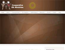 Tablet Screenshot of eslcooperative.ca